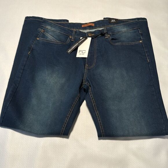 French Connection Jeans Mens 32 32 Straight Fit - Picture 2 of 3